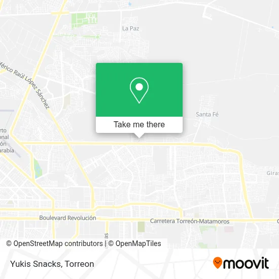 Yukis Snacks map