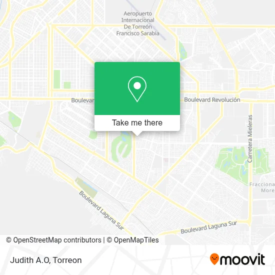 Judith A.O map