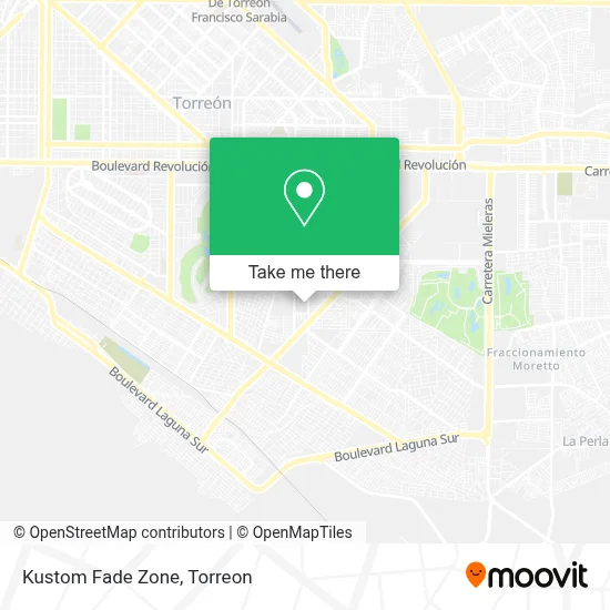 Kustom Fade Zone map