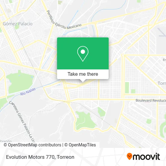 Evolution Motors 770 map