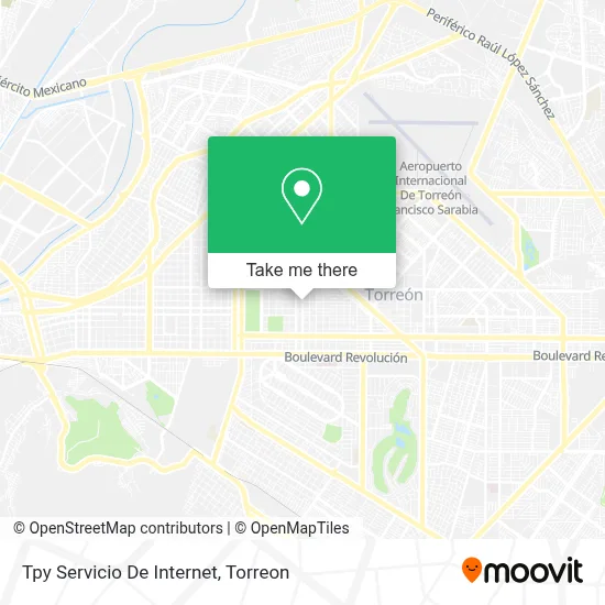 Tpy Servicio De Internet map