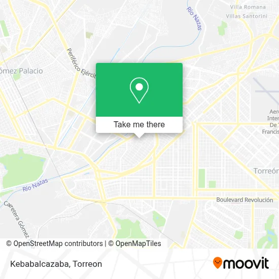 Kebabalcazaba map