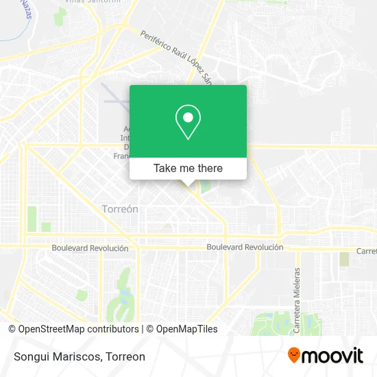 Songui Mariscos map