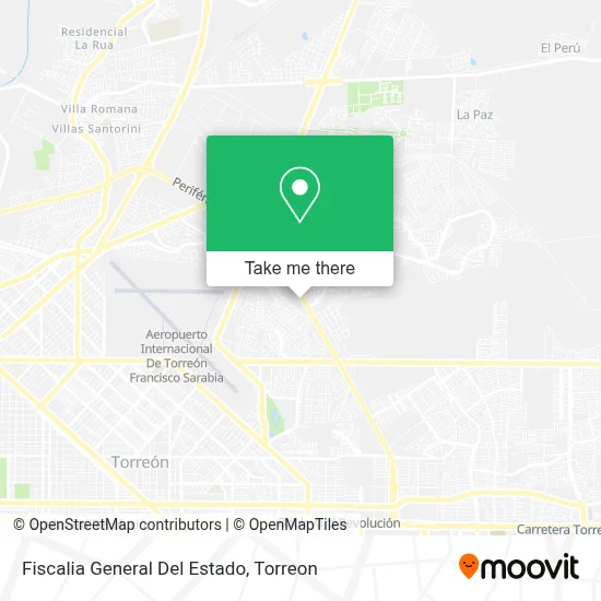 Fiscalia General Del Estado map