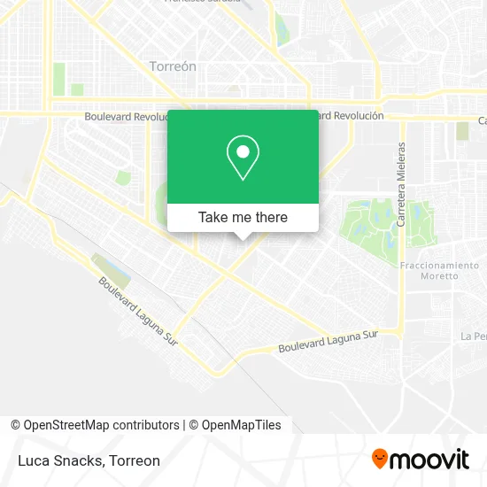 Luca Snacks map