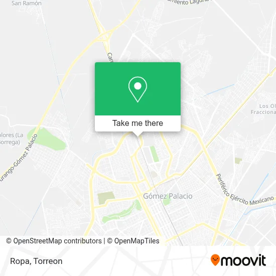 Ropa map