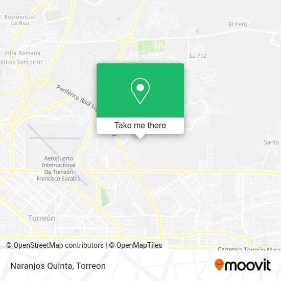 Naranjos Quinta map