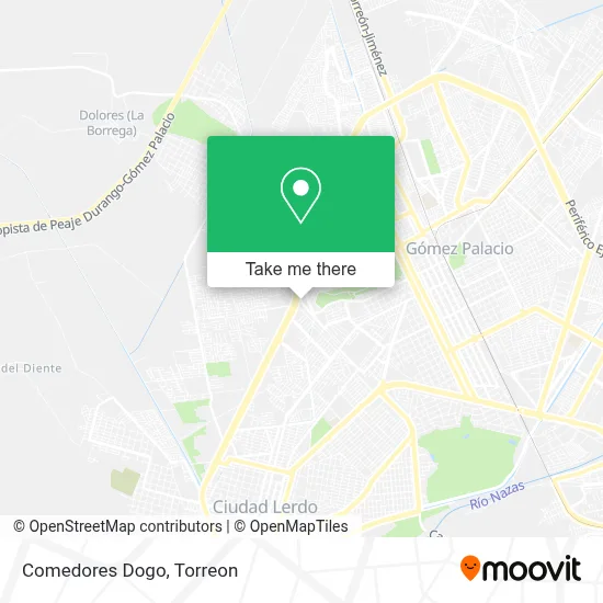 Comedores Dogo map
