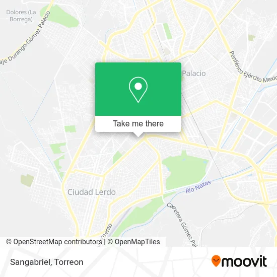 Sangabriel map