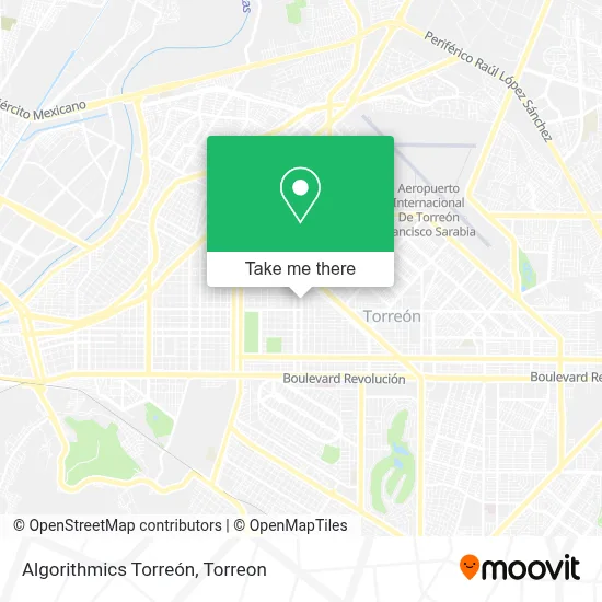 Algorithmics Torreón map