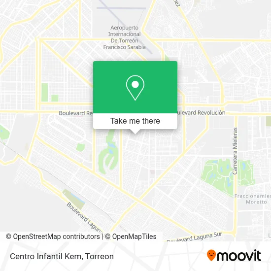 Centro Infantil Kem map