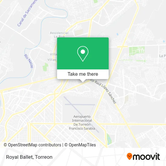 Royal Ballet map
