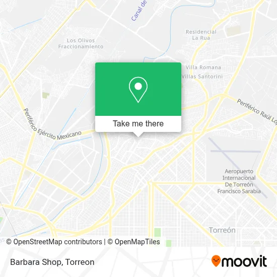 Barbara Shop map