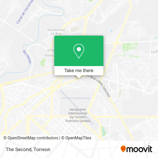 La Segunda map