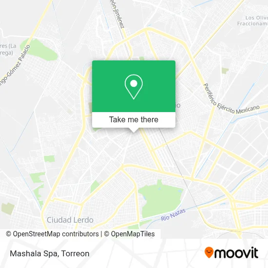 Mashala Spa map