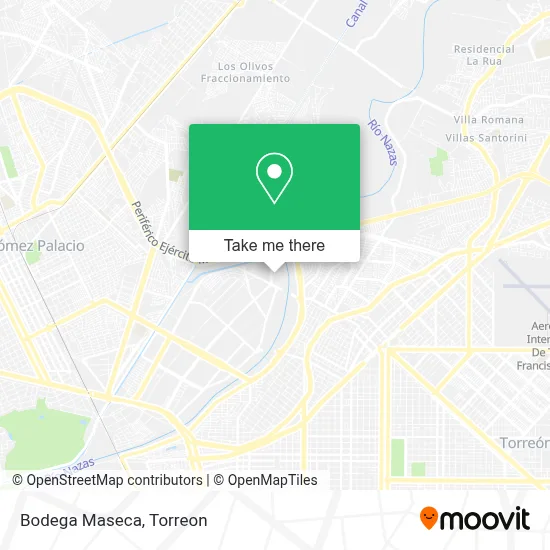 Bodega Maseca map