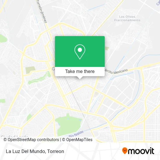 La Luz Del Mundo map