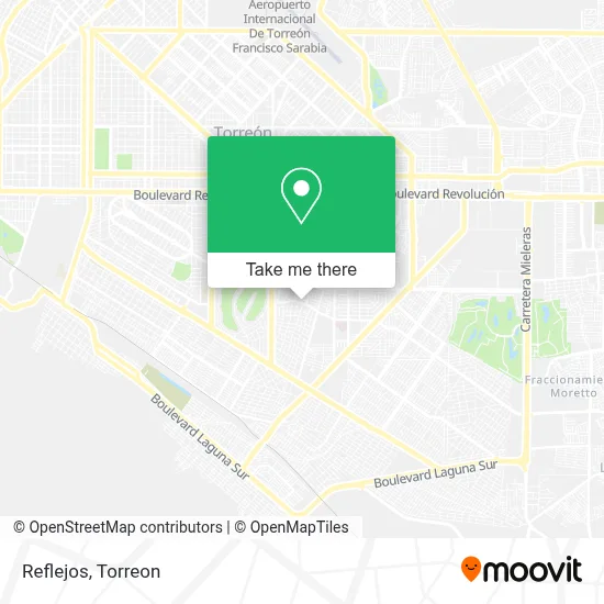 Reflejos map