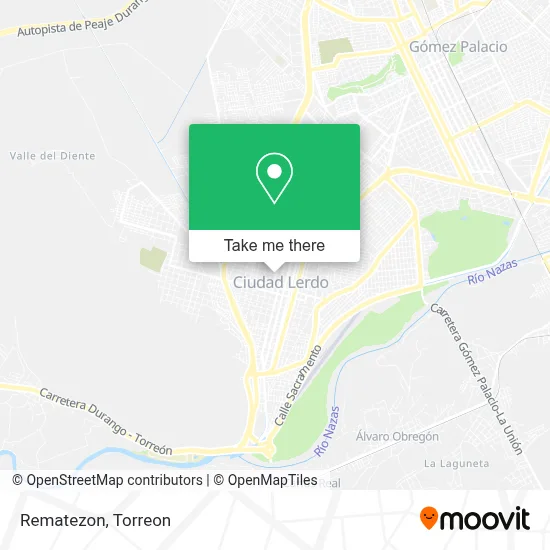 Rematezon map
