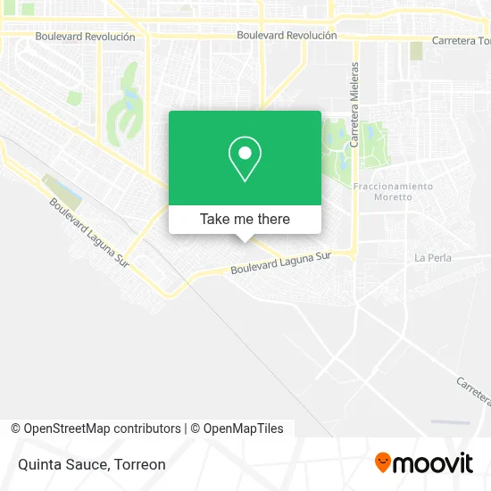 Quinta Sauce map