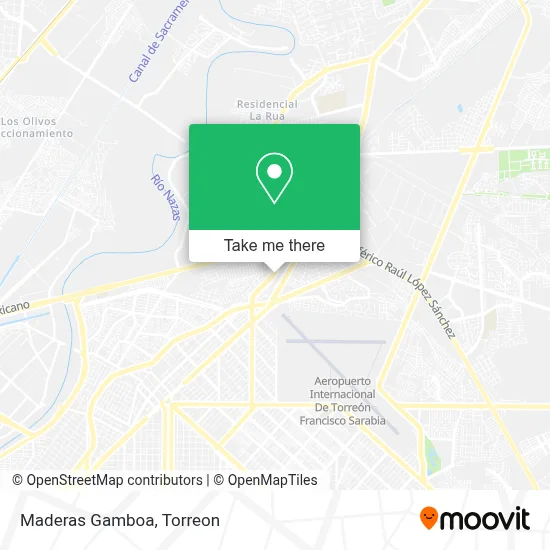 Maderas Gamboa map