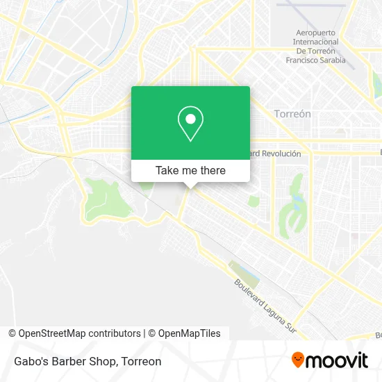 Gabo's Barber Shop map