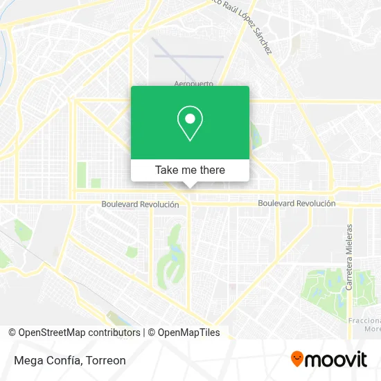 Mega Confía map