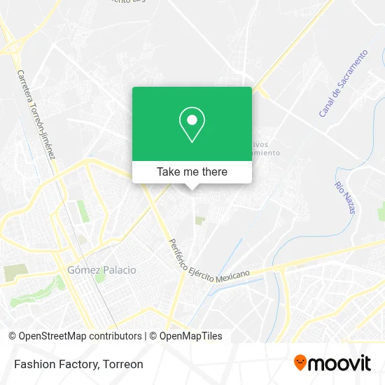 Fashion Factory map
