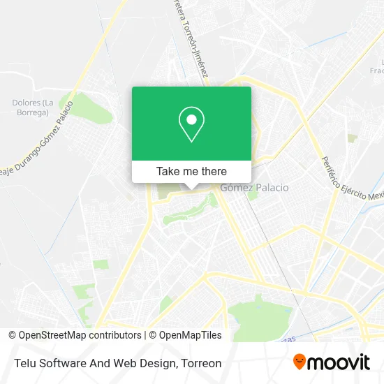 Telu Software And Web Design map