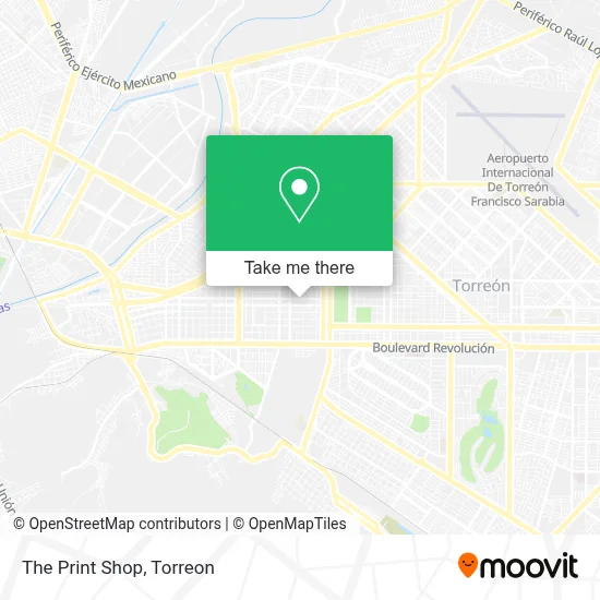 The Print Shop map