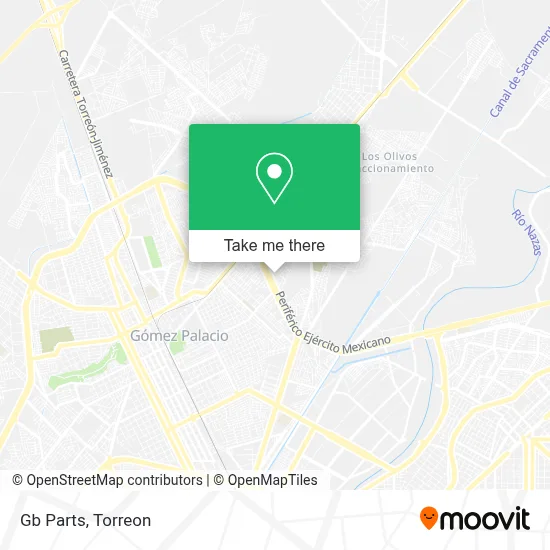 Gb Parts map