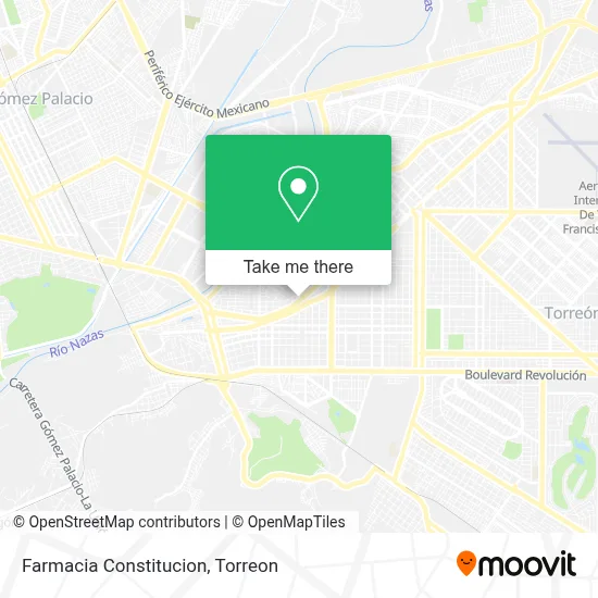 Farmacia Constitucion map