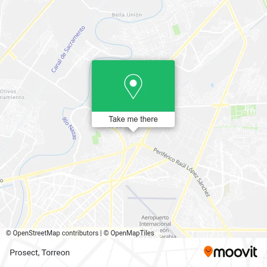 Prosect map