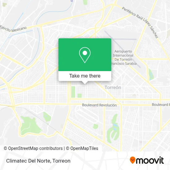 Climatec Del Norte map