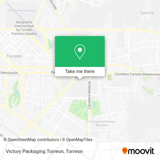 Victory Packaging Torreon map