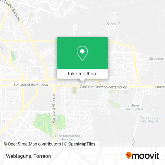Weblaguna map