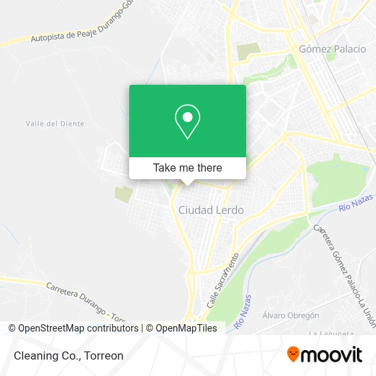 Cleaning Co. map
