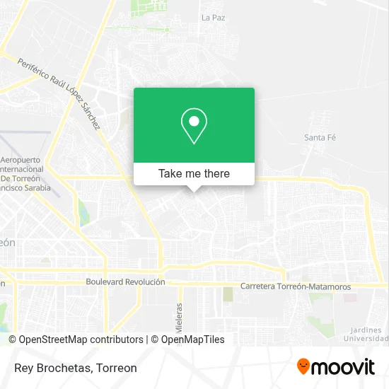 Rey Brochetas map