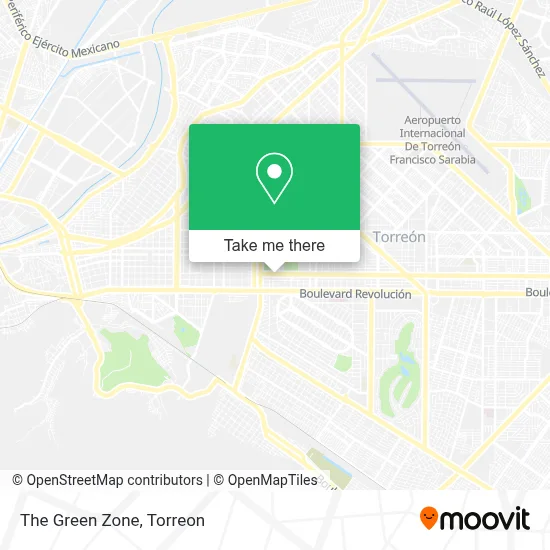 The Green Zone map
