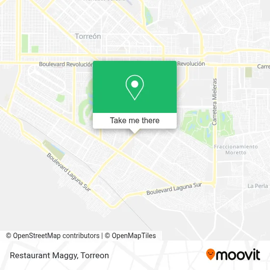 Restaurant Maggy map