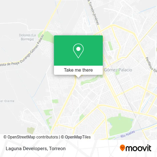 Laguna Developers map