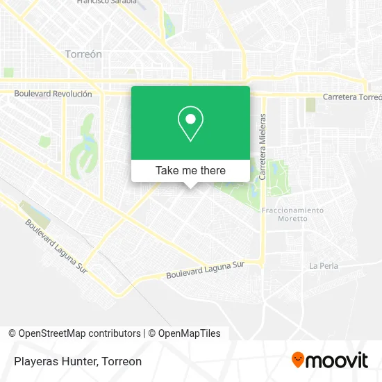 Playeras Hunter map