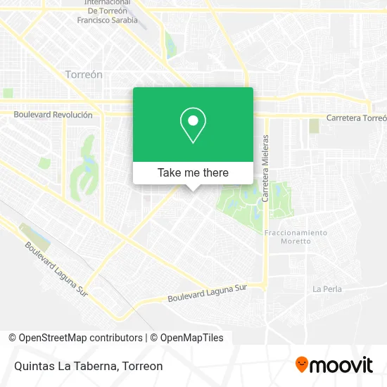 Quintas La Taberna map