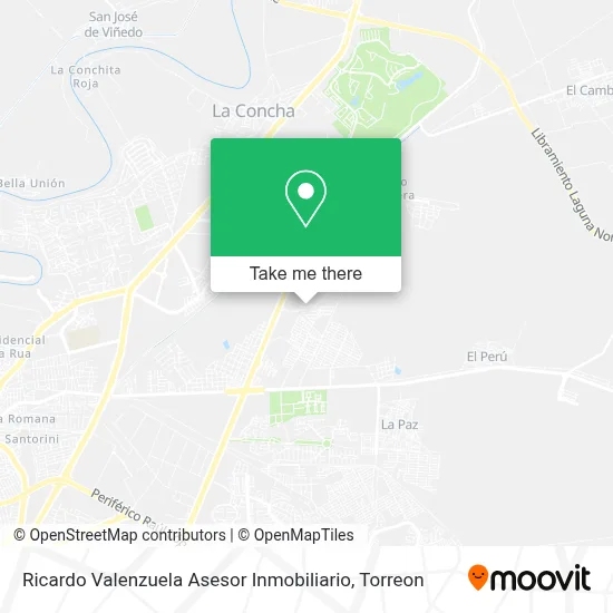 Ricardo Valenzuela Asesor Inmobiliario map
