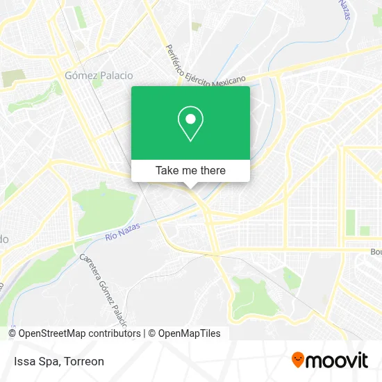 Issa Spa map