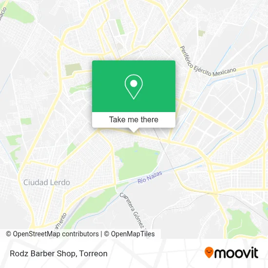 Rodz Barber Shop map