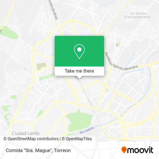 Comida "Sra. Mague" map