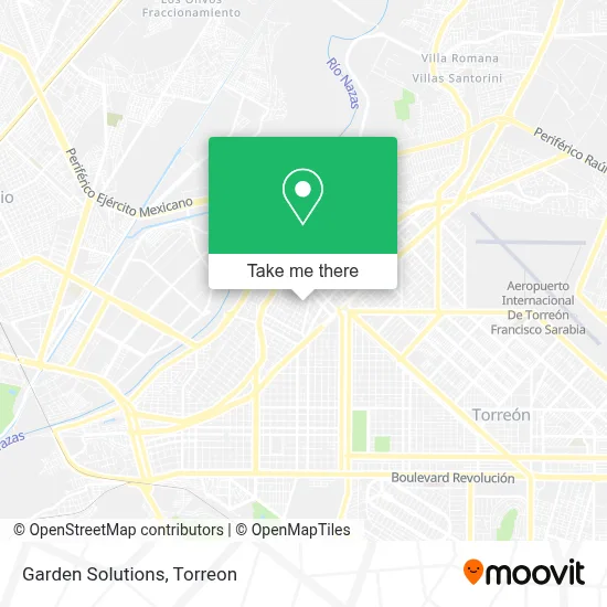 Garden Solutions map