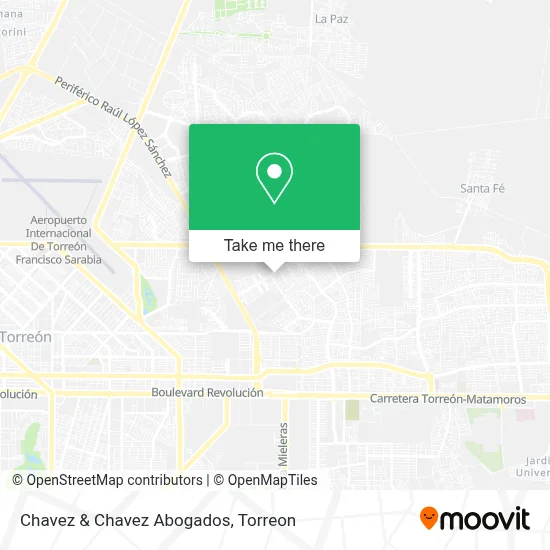 Chavez & Chavez Abogados map