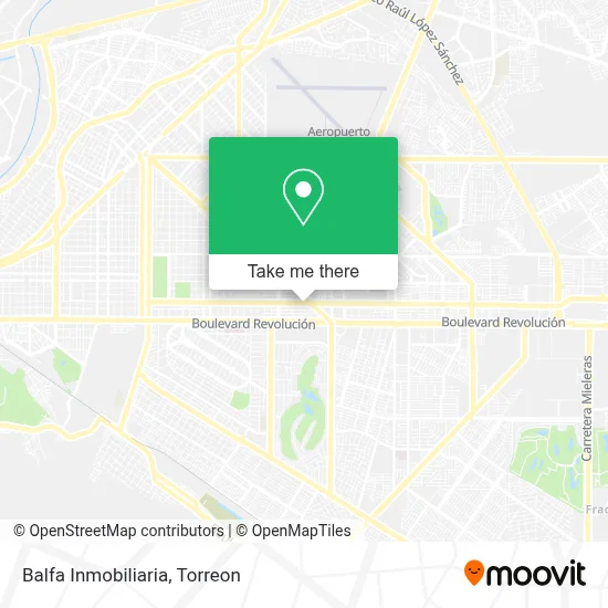 Balfa Inmobiliaria map